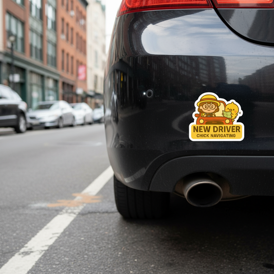 Cara “New Driver” Kiss-Cut Vinyl Decal