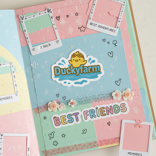 Sunny the Chick Kiss-Cut Vinyl Decals (Summer Series)