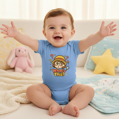Cara “What’s This?” Baby Short Sleeve One Piece